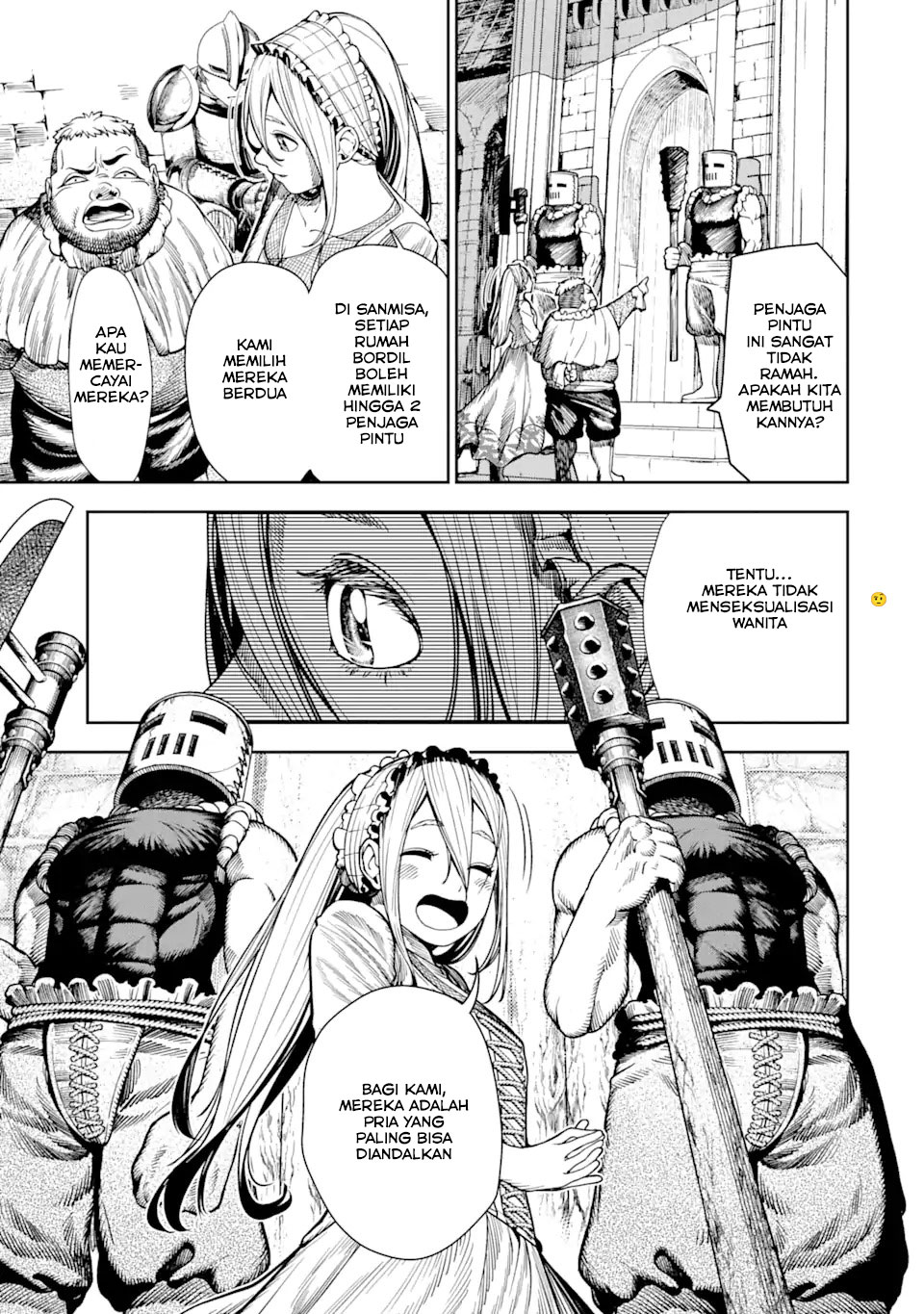 Halaman 10 dari Blood-crawling Princess of a ruined Country Chapter 1.3