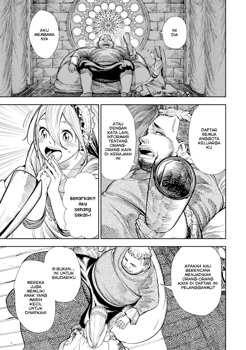Halaman 12 dari Blood-crawling Princess of a ruined Country Chapter 1.3