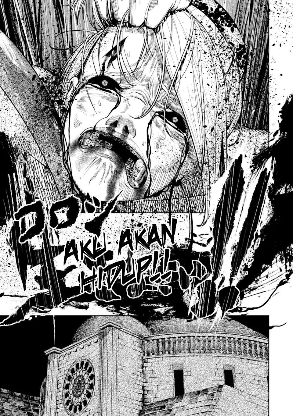 Halaman 16 dari Blood-crawling Princess of a ruined Country Chapter 1.3