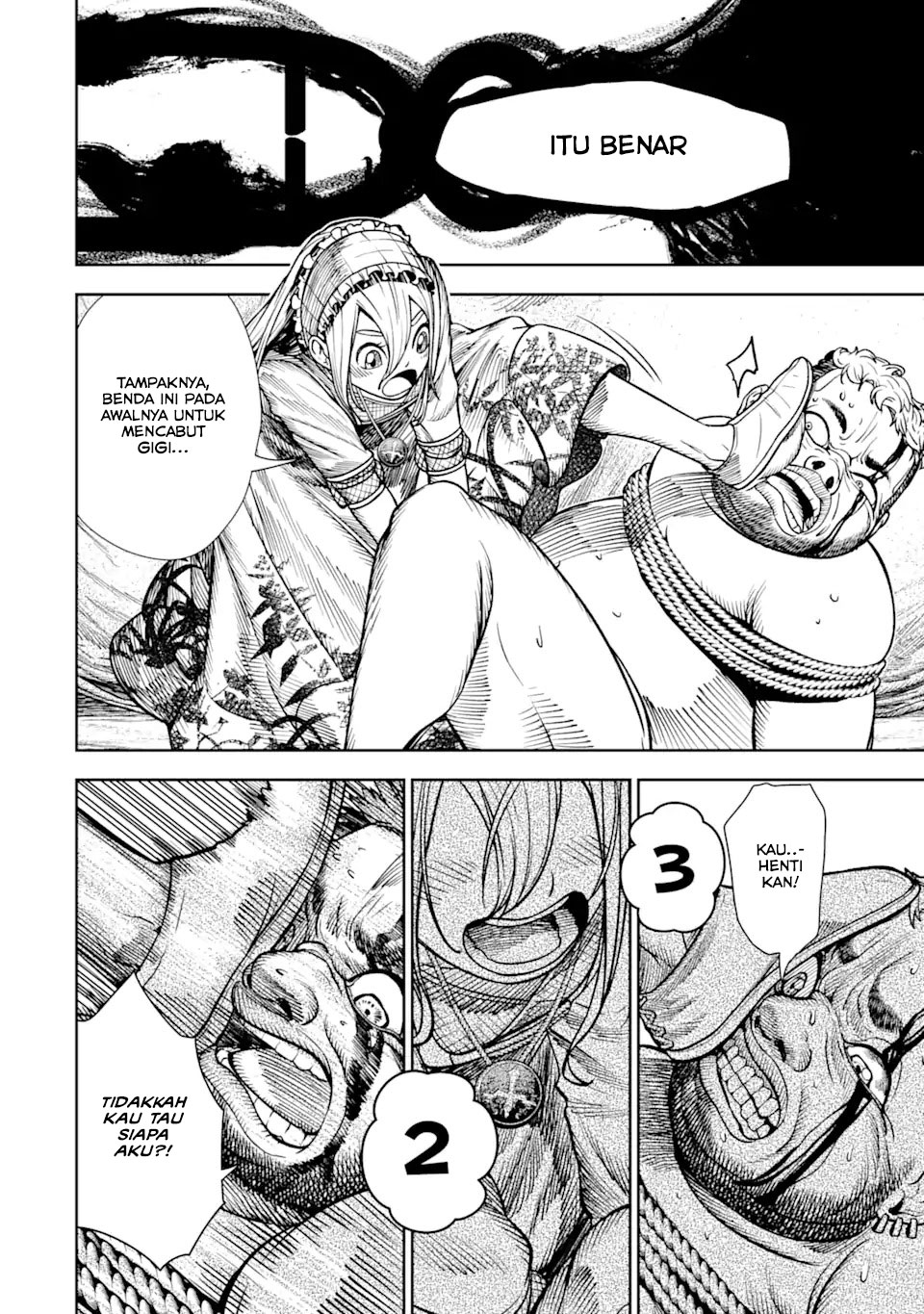 Halaman 9 dari Blood-crawling Princess of a ruined Country Chapter 1.4