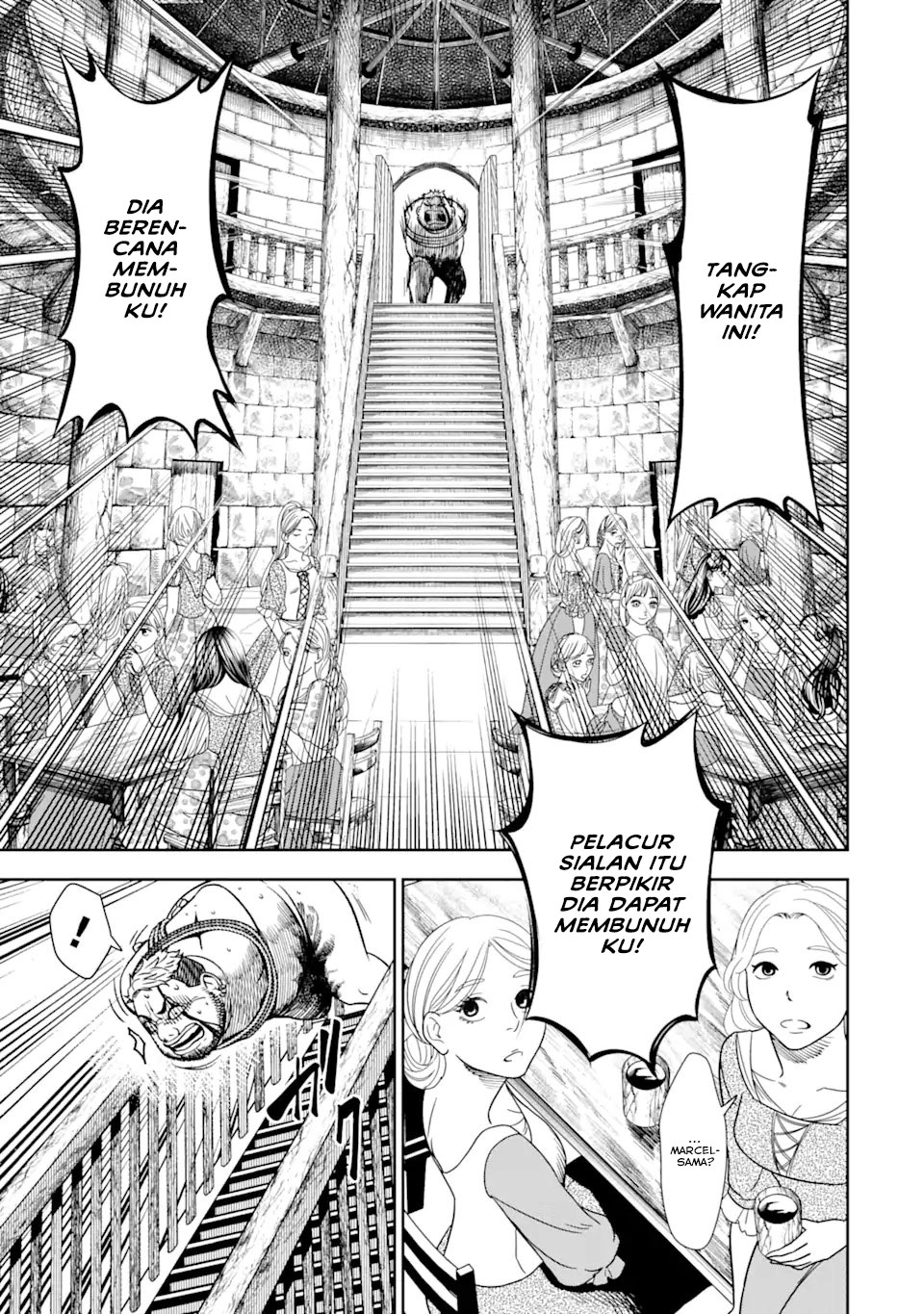 Halaman 14 dari Blood-crawling Princess of a ruined Country Chapter 1.4