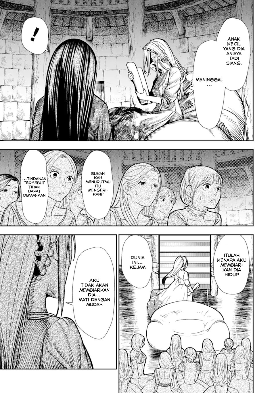 Halaman 11 dari Blood-crawling Princess of a ruined Country Chapter 1.5