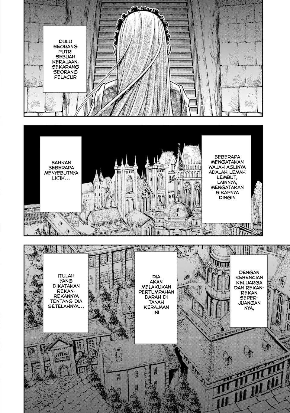 Halaman 12 dari Blood-crawling Princess of a ruined Country Chapter 1.5