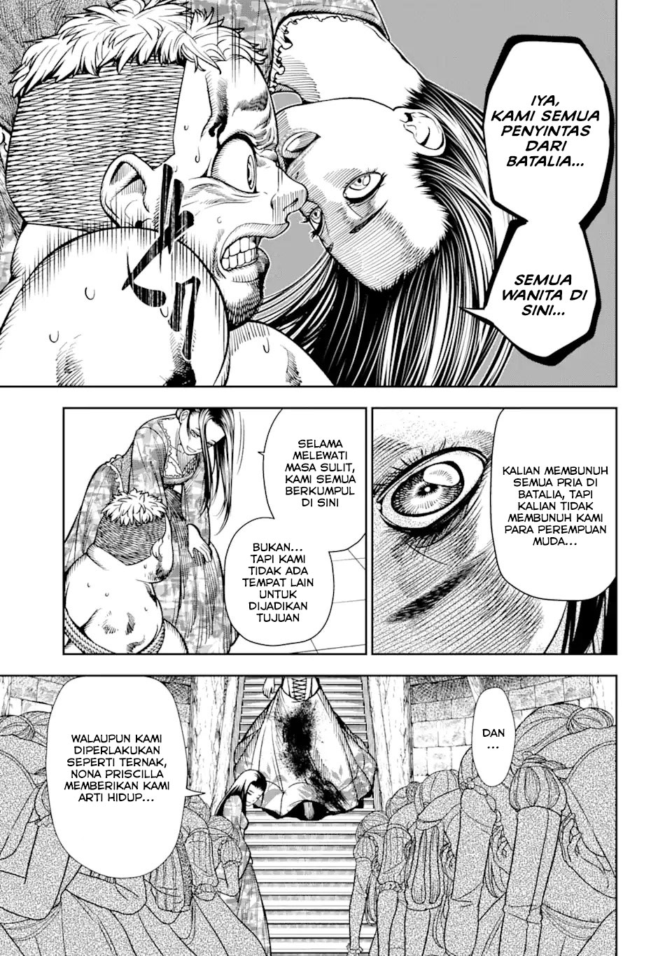 Halaman 5 dari Blood-crawling Princess of a ruined Country Chapter 1.5