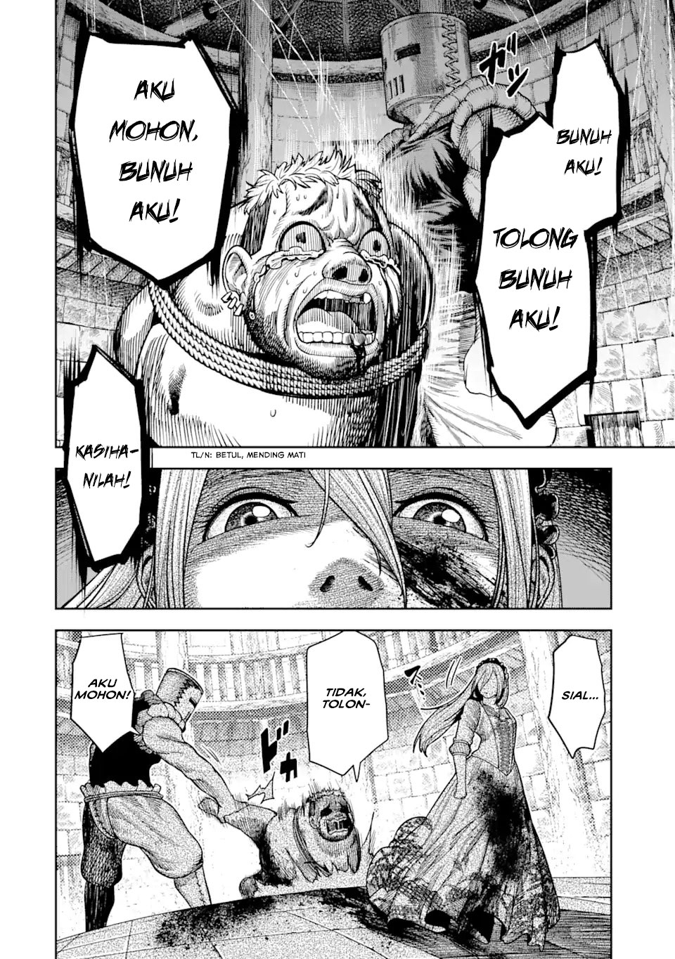 Halaman 8 dari Blood-crawling Princess of a ruined Country Chapter 1.5