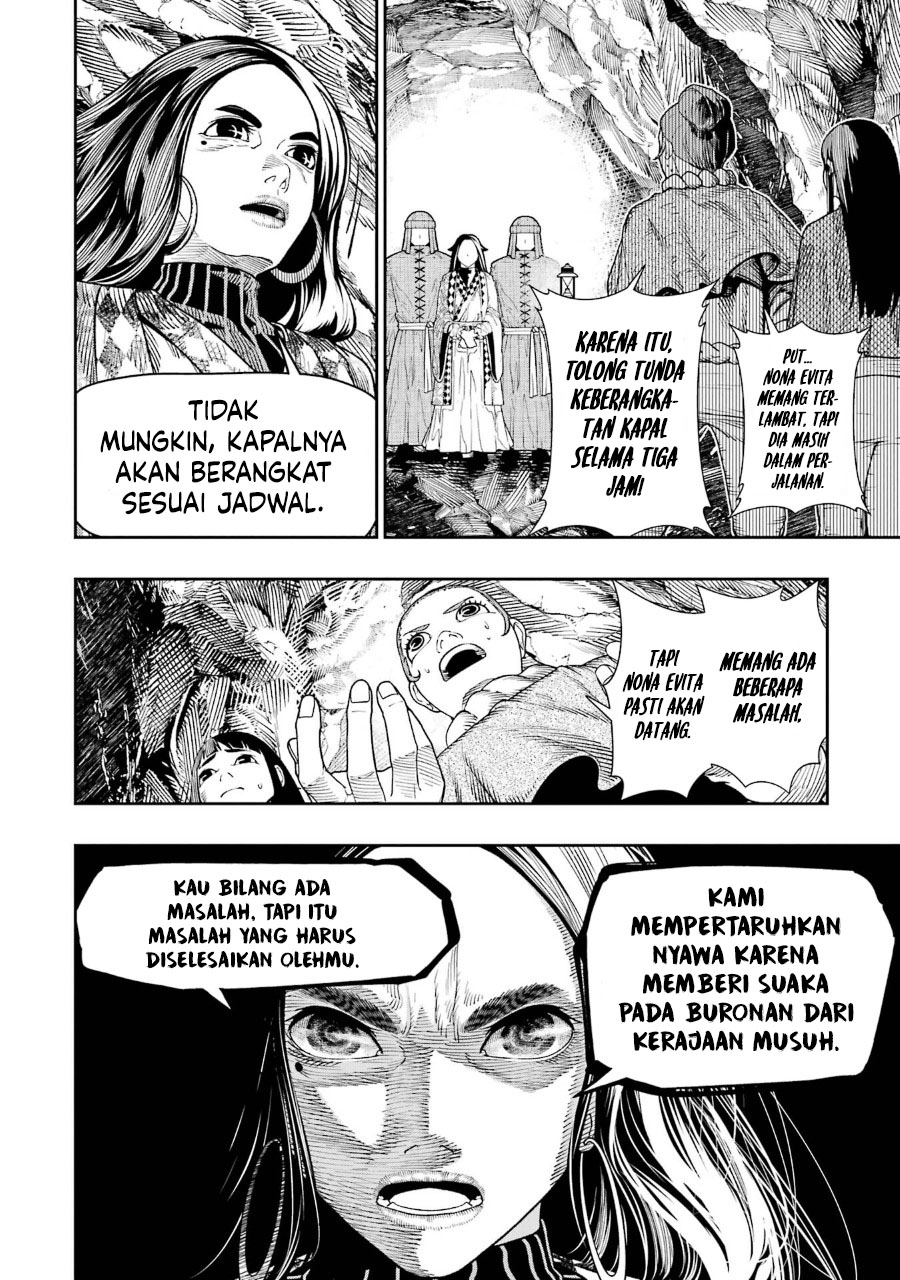Halaman 11 dari Blood-crawling Princess of a ruined Country Chapter 10