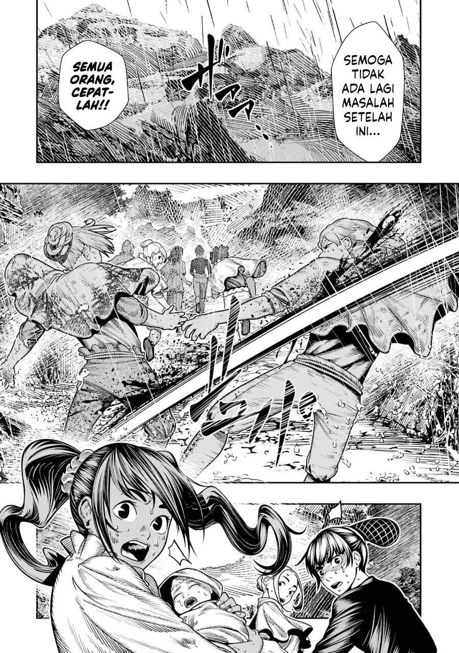 Halaman 14 dari Blood-crawling Princess of a ruined Country Chapter 10