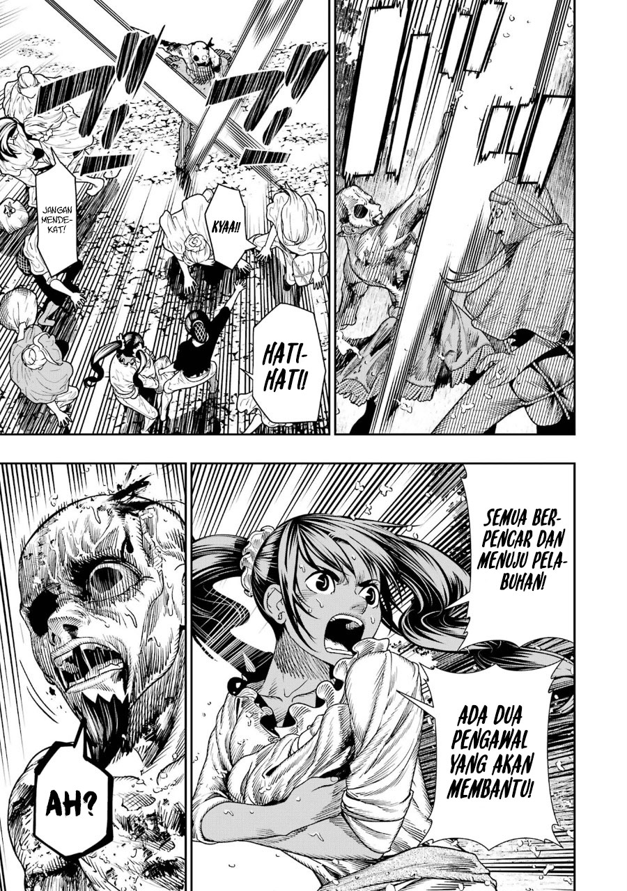 Halaman 16 dari Blood-crawling Princess of a ruined Country Chapter 10