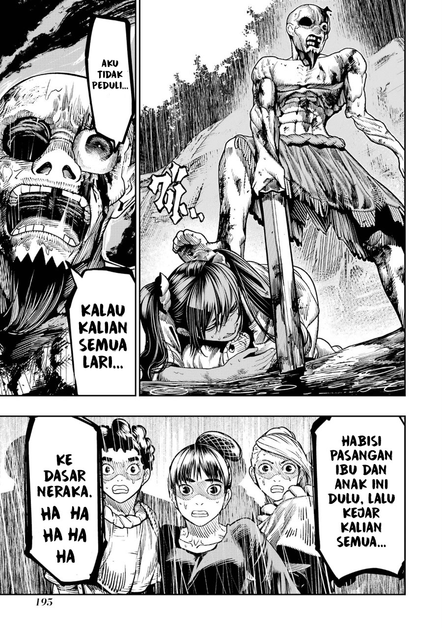 Halaman 18 dari Blood-crawling Princess of a ruined Country Chapter 10