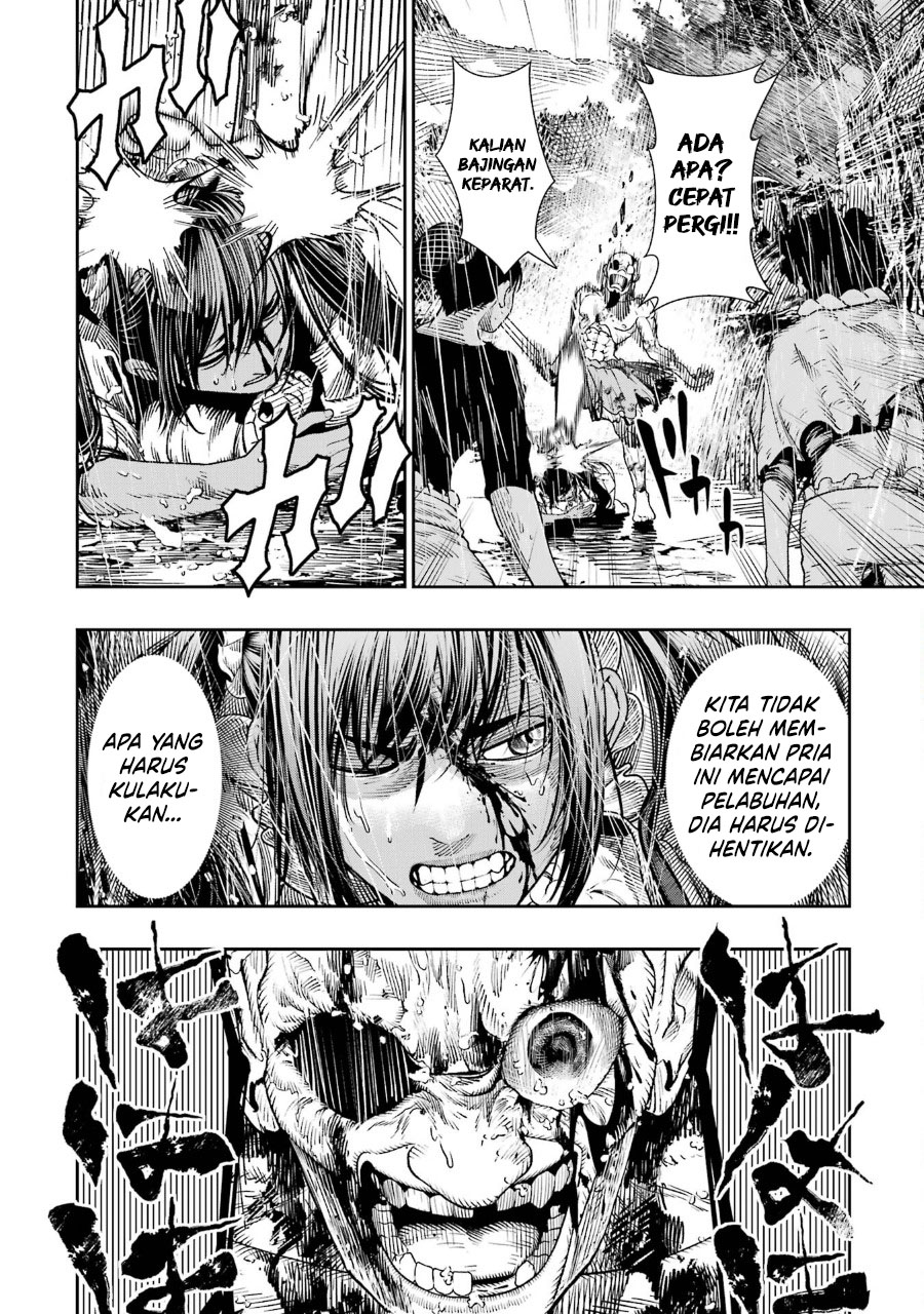 Halaman 19 dari Blood-crawling Princess of a ruined Country Chapter 10