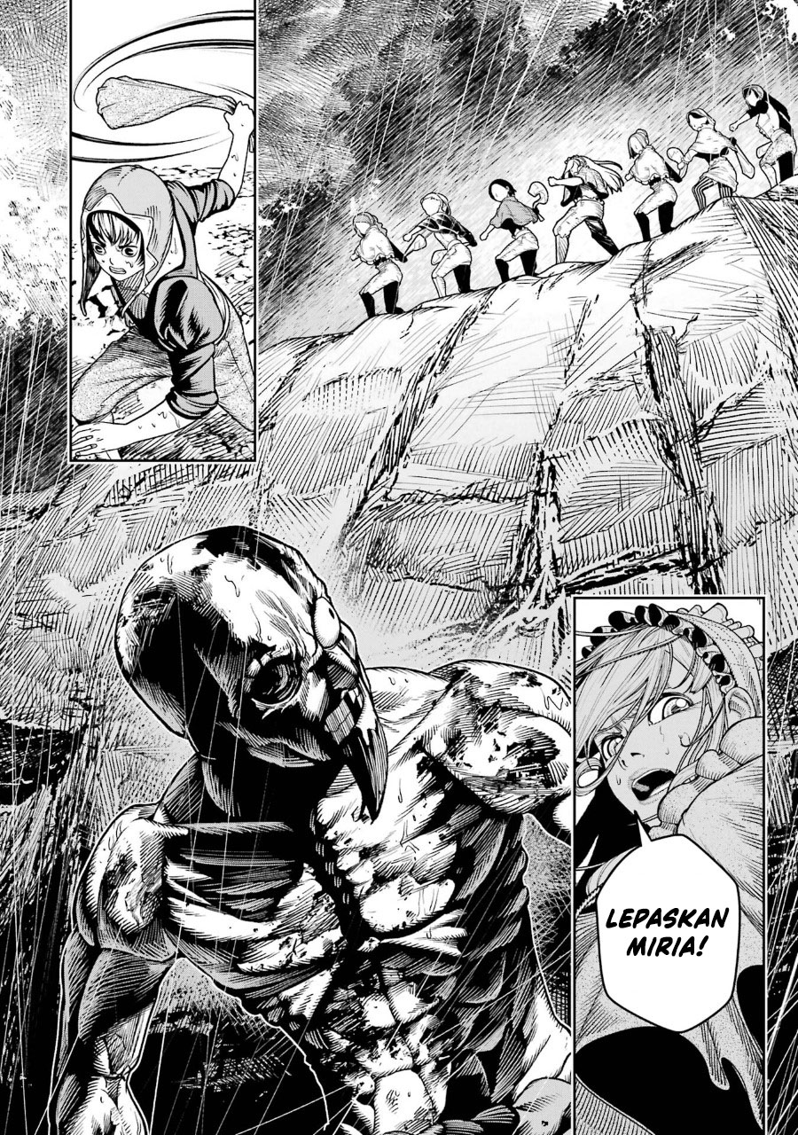 Halaman 21 dari Blood-crawling Princess of a ruined Country Chapter 10