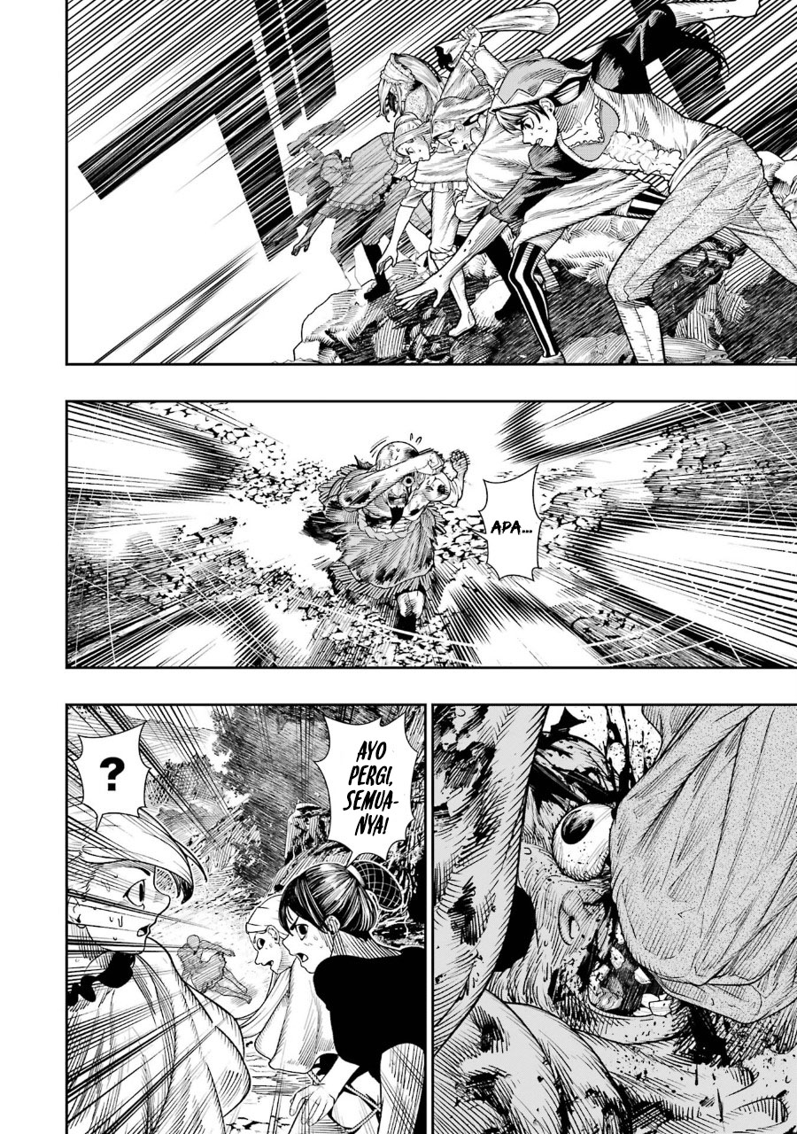 Halaman 23 dari Blood-crawling Princess of a ruined Country Chapter 10