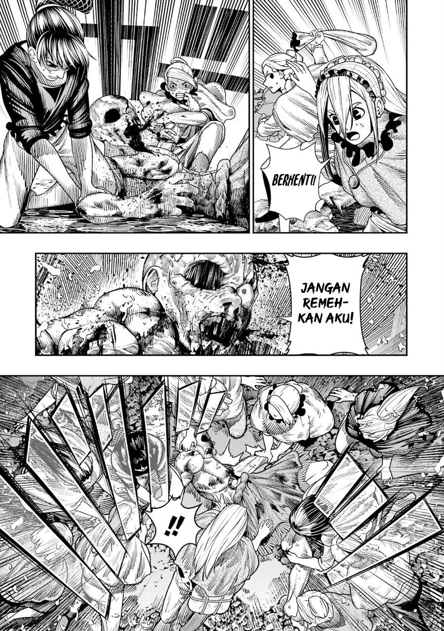 Halaman 24 dari Blood-crawling Princess of a ruined Country Chapter 10