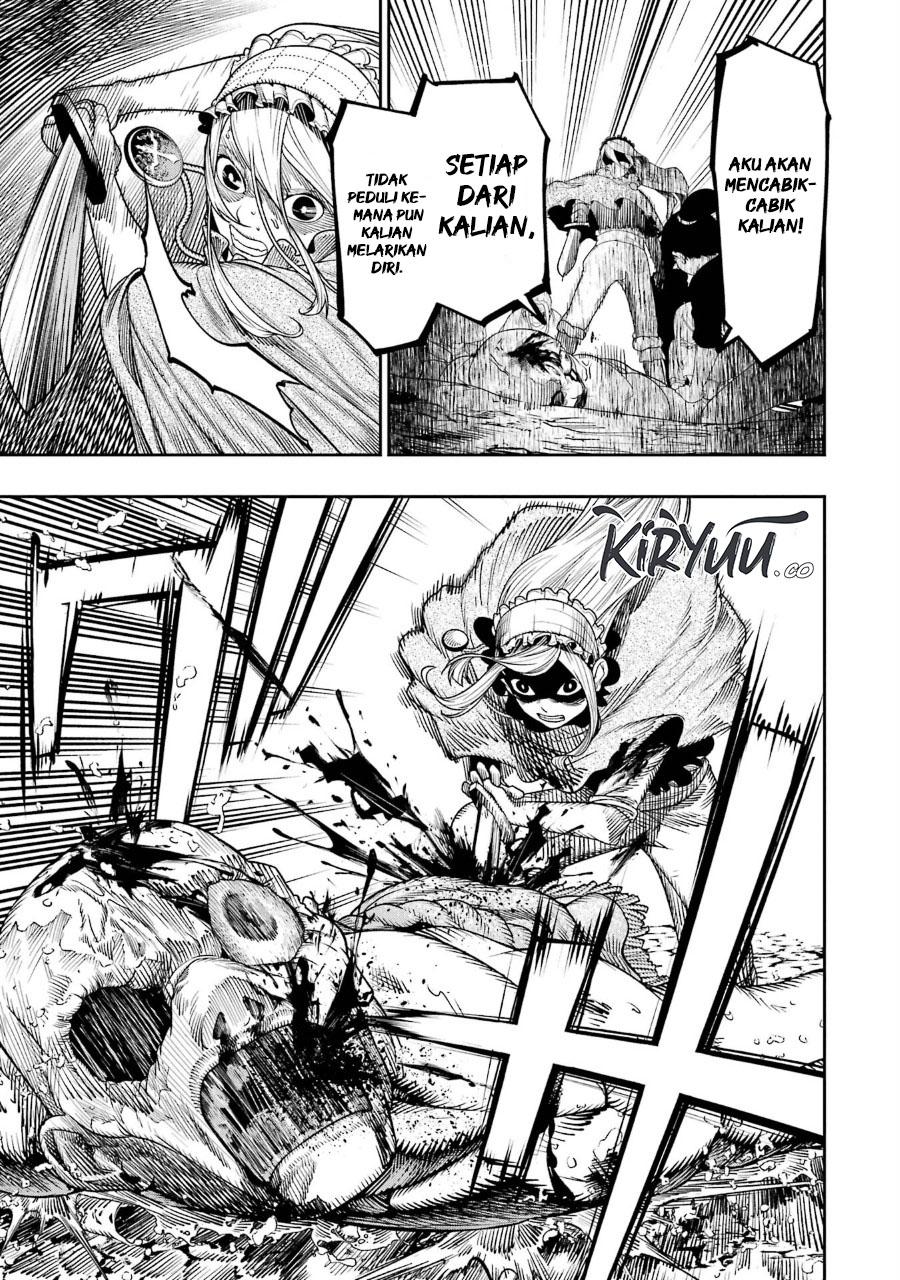 Halaman 26 dari Blood-crawling Princess of a ruined Country Chapter 10