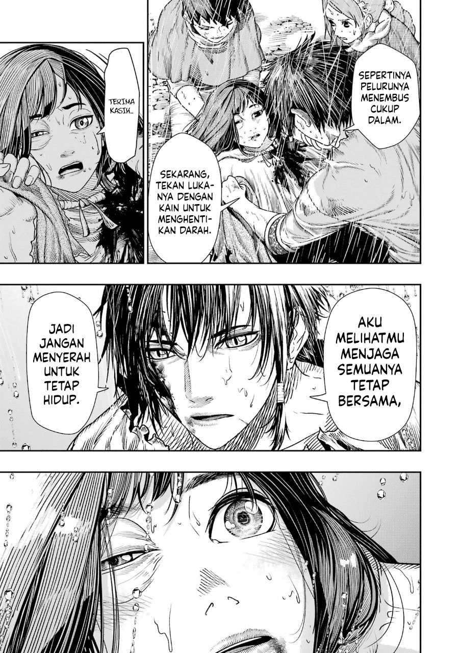 Halaman 8 dari Blood-crawling Princess of a ruined Country Chapter 10