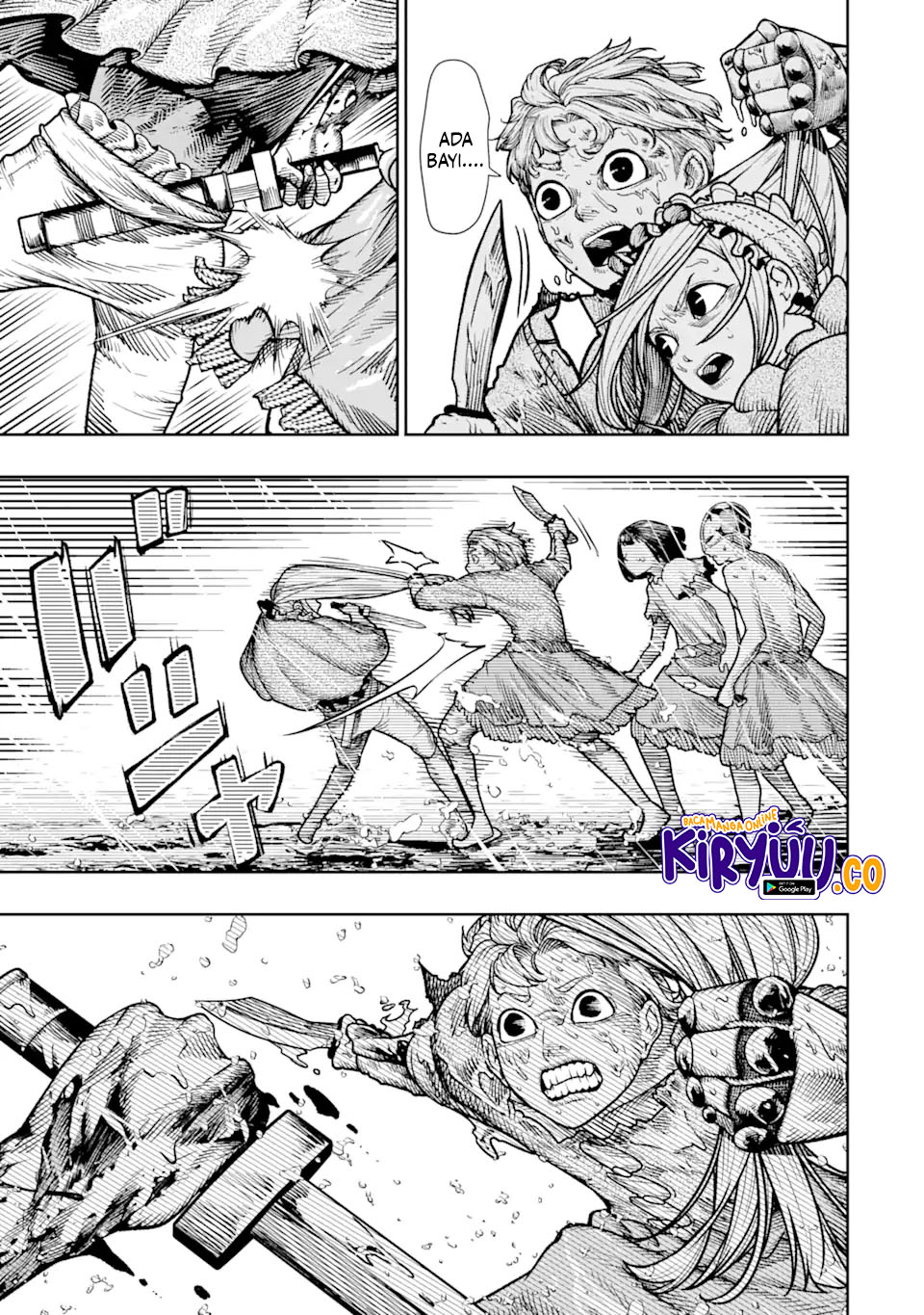 Halaman 10 dari Blood-crawling Princess of a ruined Country Chapter 13