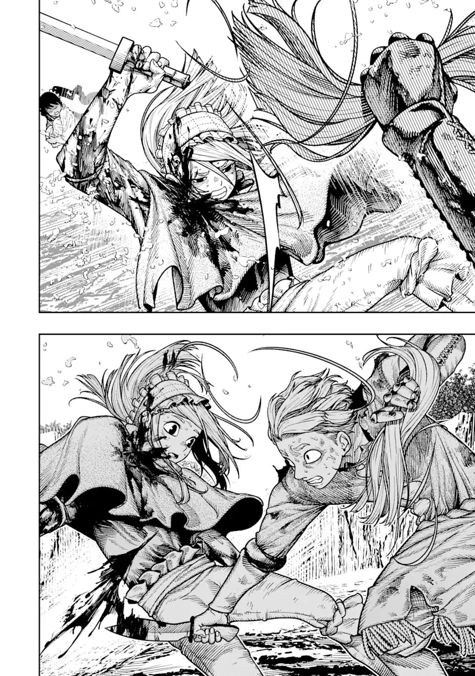 Halaman 11 dari Blood-crawling Princess of a ruined Country Chapter 13