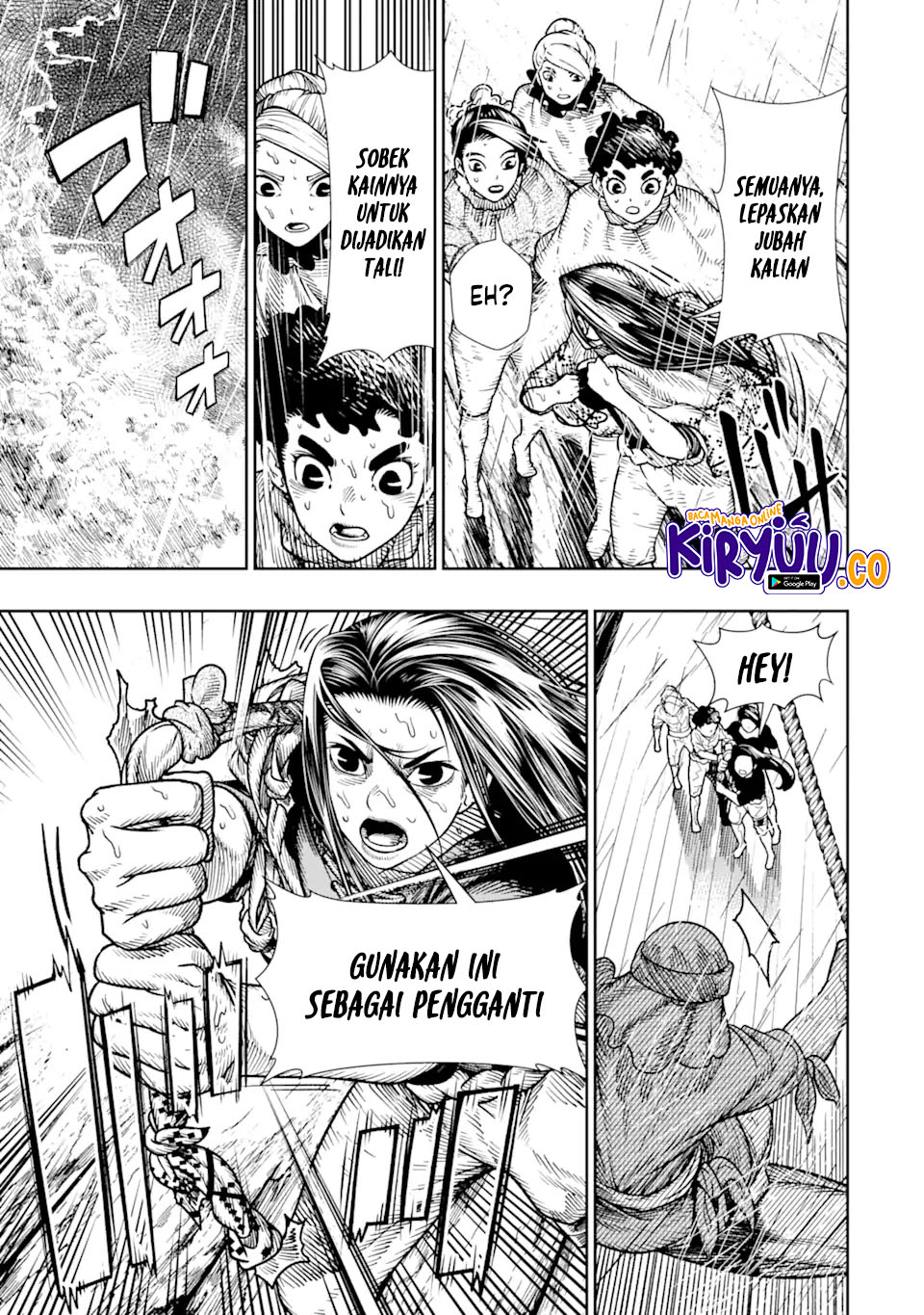 Halaman 14 dari Blood-crawling Princess of a ruined Country Chapter 13