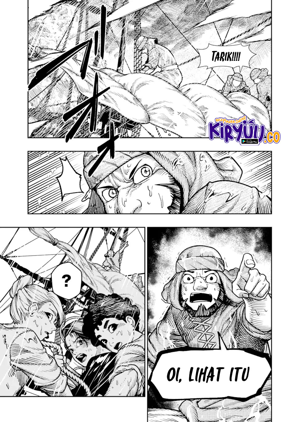 Halaman 16 dari Blood-crawling Princess of a ruined Country Chapter 13