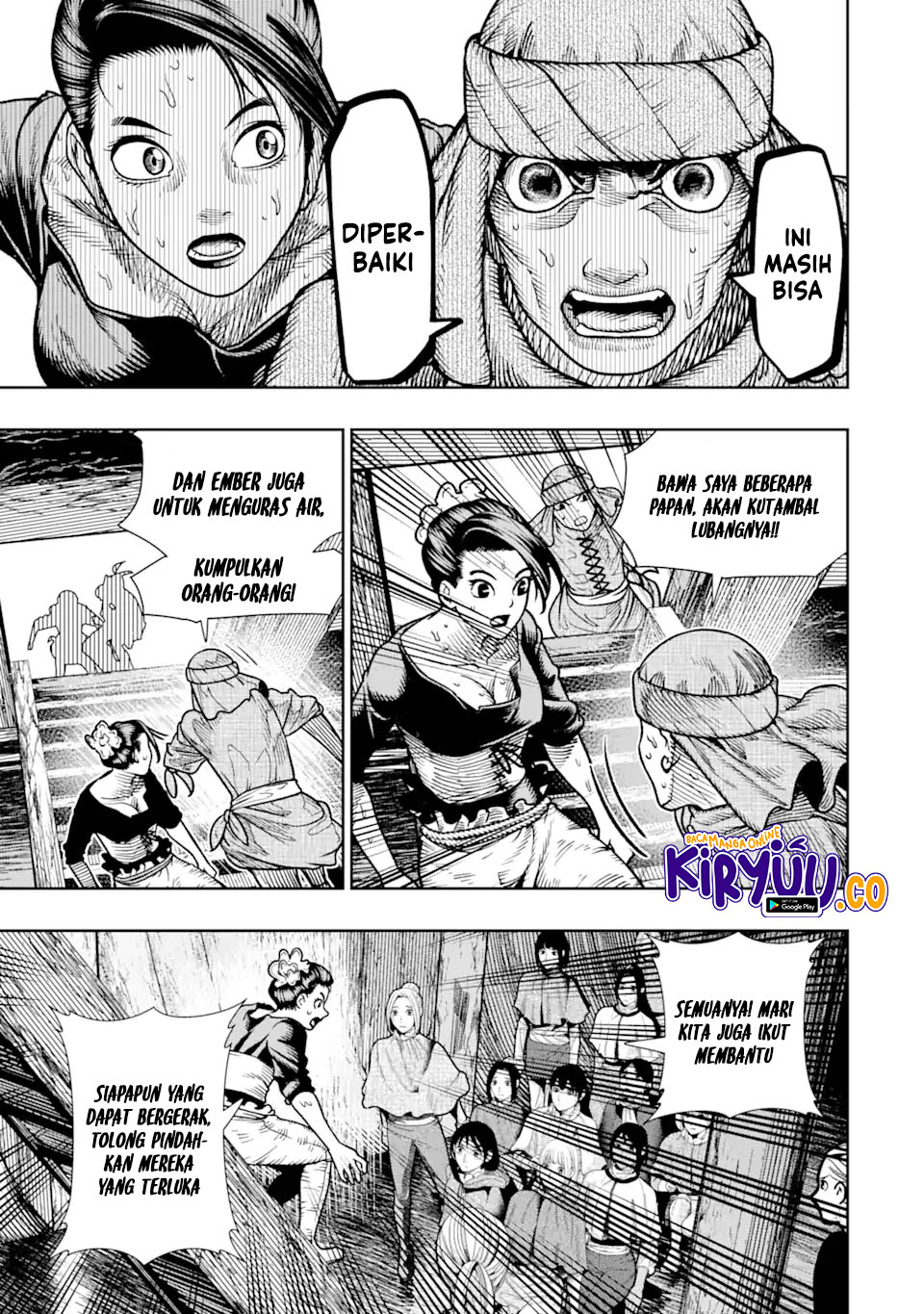 Halaman 20 dari Blood-crawling Princess of a ruined Country Chapter 13