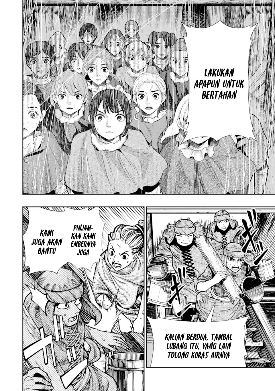 Halaman 21 dari Blood-crawling Princess of a ruined Country Chapter 13