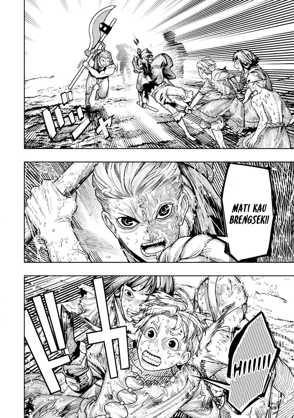 Halaman 27 dari Blood-crawling Princess of a ruined Country Chapter 13