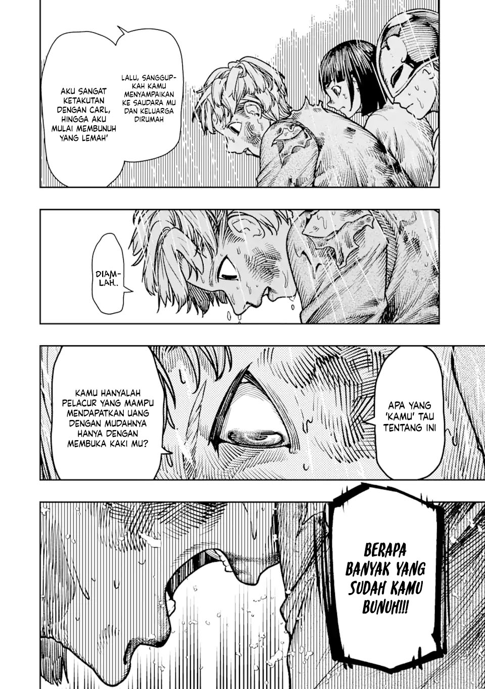 Halaman 35 dari Blood-crawling Princess of a ruined Country Chapter 13
