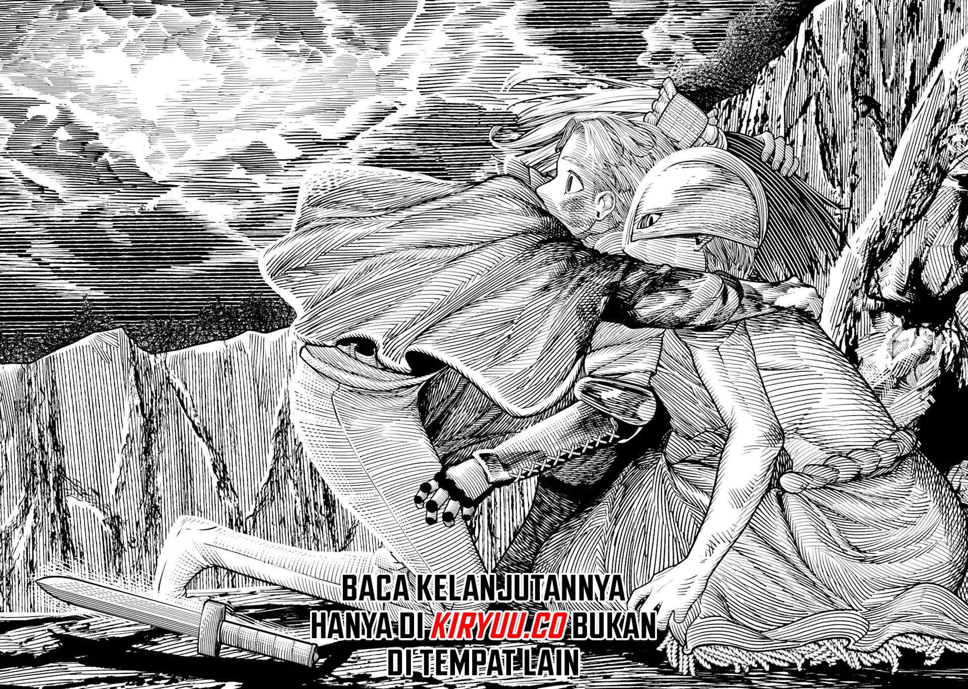 Halaman 37 dari Blood-crawling Princess of a ruined Country Chapter 13