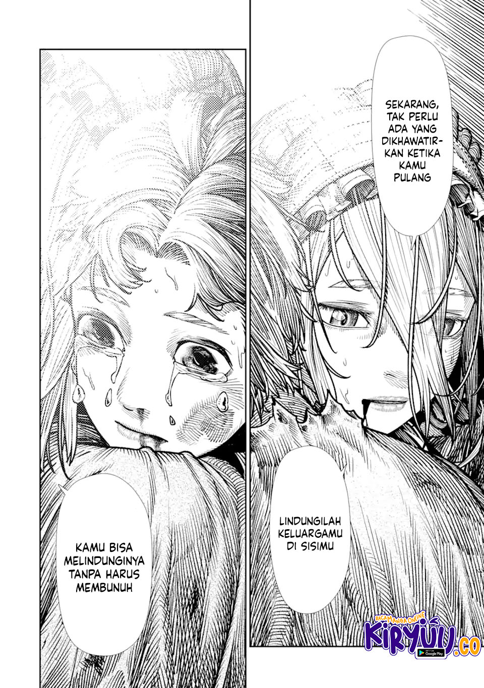 Halaman 38 dari Blood-crawling Princess of a ruined Country Chapter 13