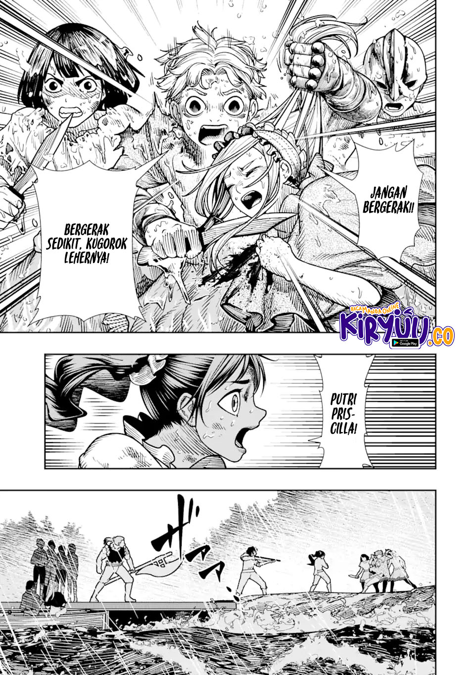 Halaman 4 dari Blood-crawling Princess of a ruined Country Chapter 13