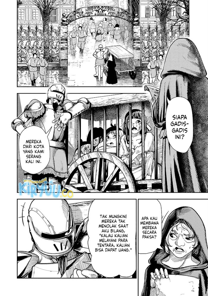 Halaman 11 dari Blood-crawling Princess of a ruined Country Chapter 3