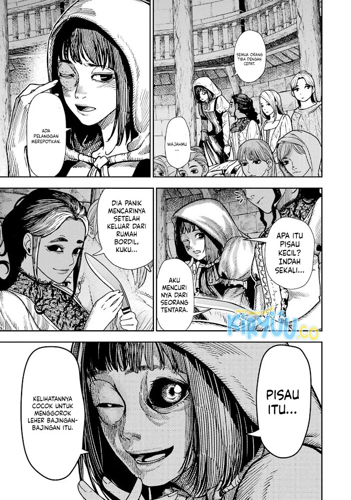 Halaman 16 dari Blood-crawling Princess of a ruined Country Chapter 3
