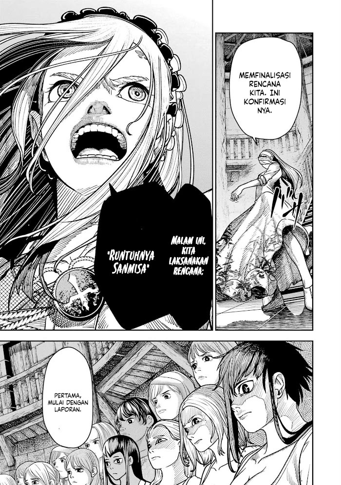 Halaman 18 dari Blood-crawling Princess of a ruined Country Chapter 3