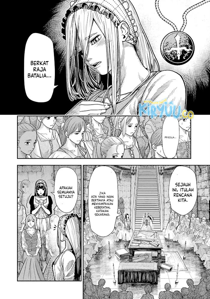 Halaman 25 dari Blood-crawling Princess of a ruined Country Chapter 3