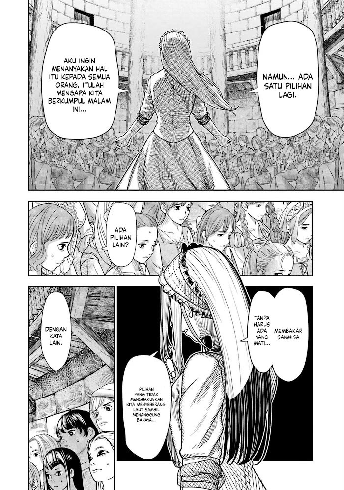 Halaman 27 dari Blood-crawling Princess of a ruined Country Chapter 3