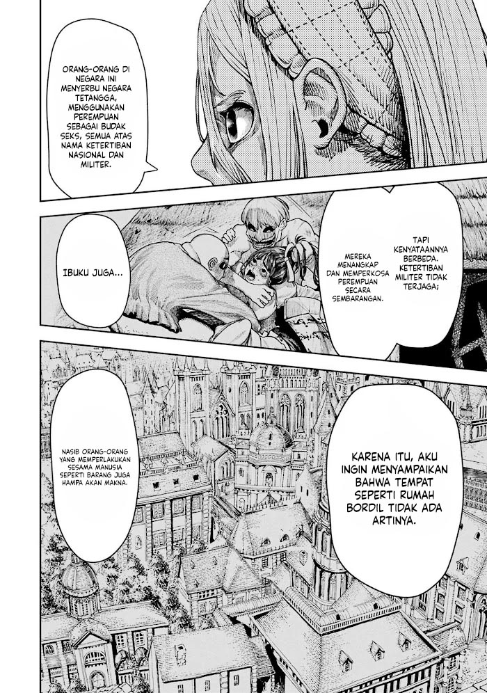 Halaman 29 dari Blood-crawling Princess of a ruined Country Chapter 3