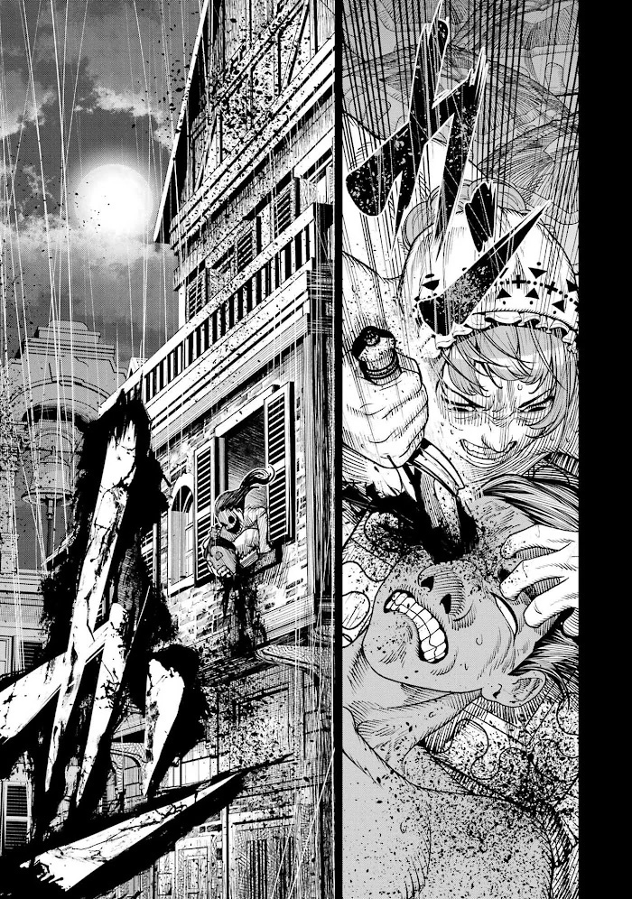 Halaman 40 dari Blood-crawling Princess of a ruined Country Chapter 3