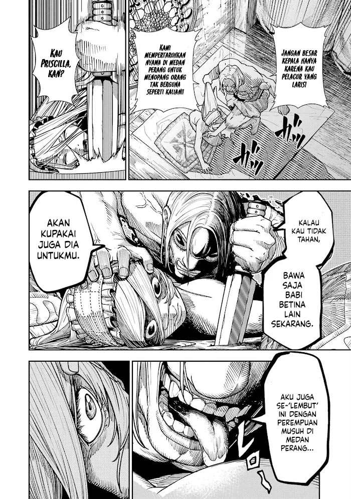 Halaman 9 dari Blood-crawling Princess of a ruined Country Chapter 3