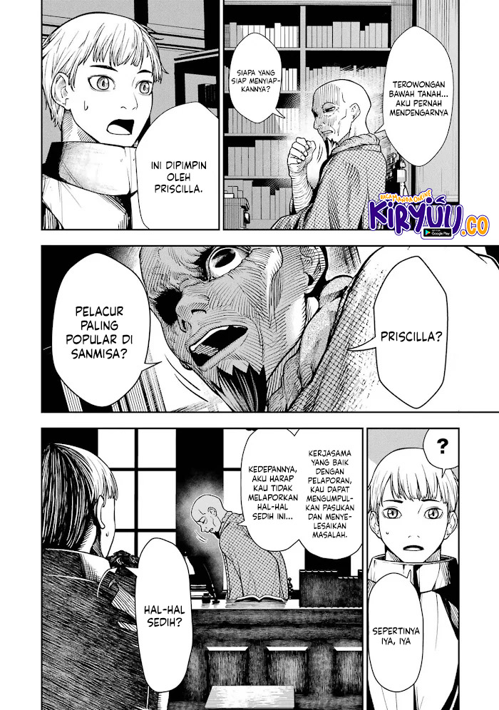 Halaman 10 dari Blood-crawling Princess of a ruined Country Chapter 5