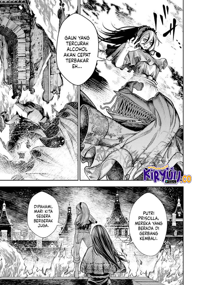 Halaman 14 dari Blood-crawling Princess of a ruined Country Chapter 5
