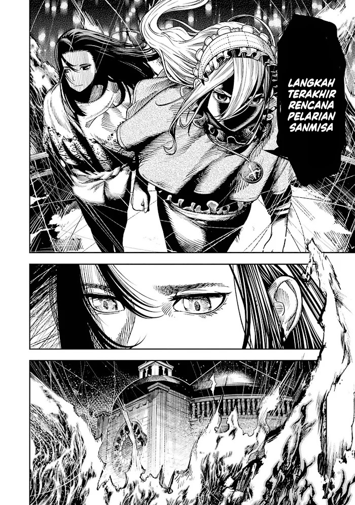 Halaman 15 dari Blood-crawling Princess of a ruined Country Chapter 5
