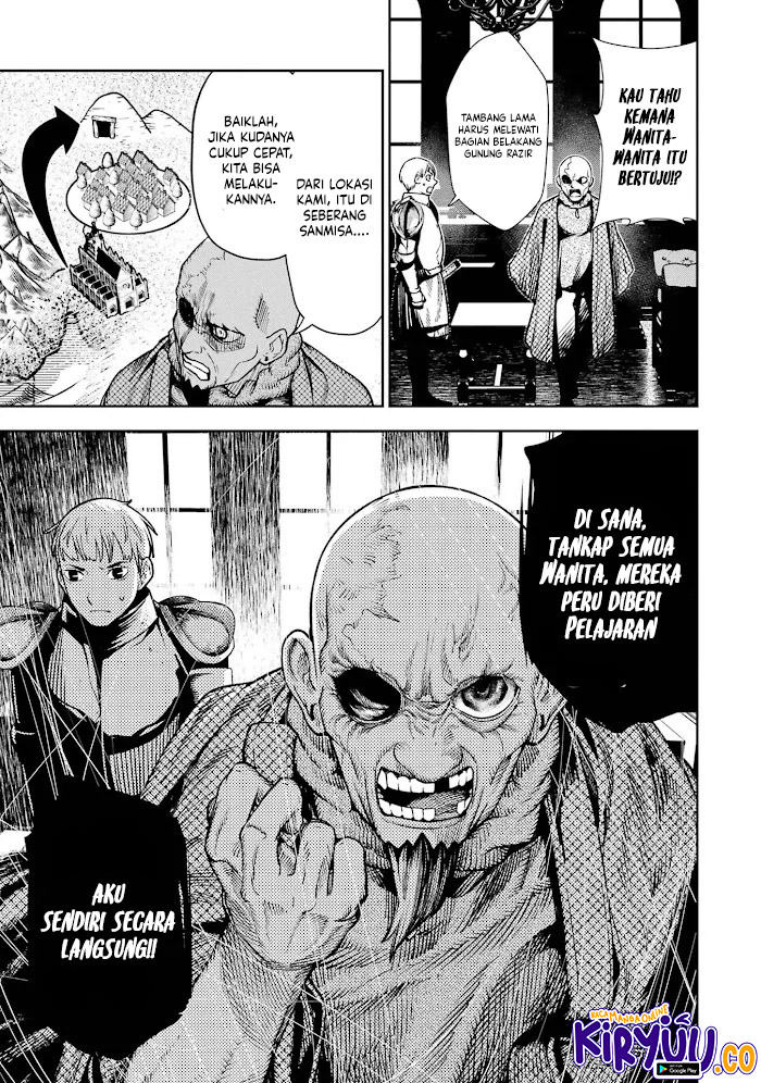 Halaman 18 dari Blood-crawling Princess of a ruined Country Chapter 5