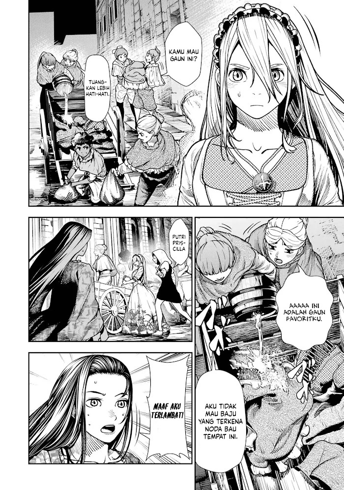 Halaman 3 dari Blood-crawling Princess of a ruined Country Chapter 5