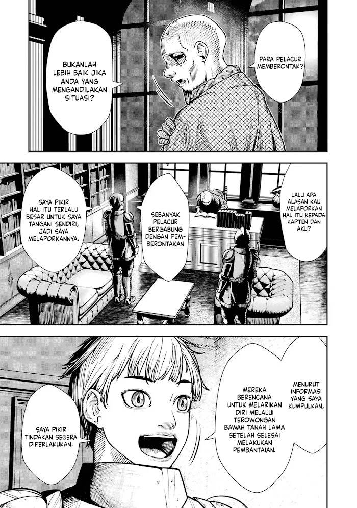 Halaman 9 dari Blood-crawling Princess of a ruined Country Chapter 5