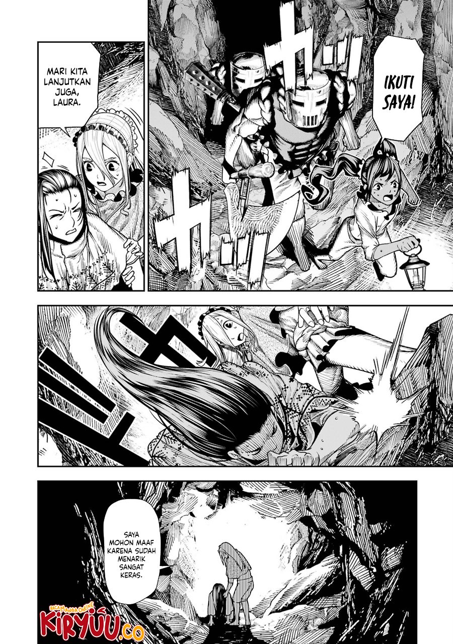 Halaman 10 dari Blood-crawling Princess of a ruined Country Chapter 7