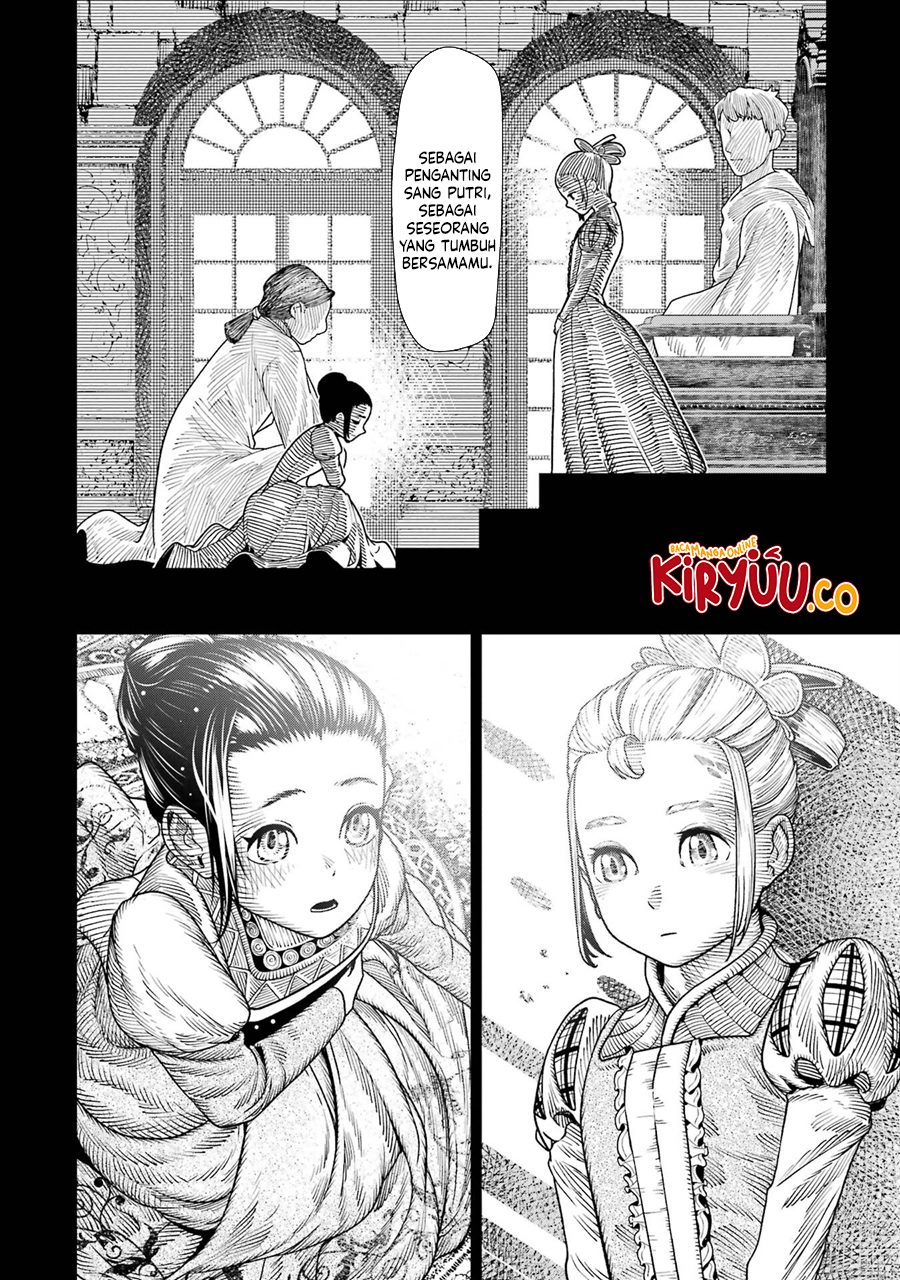 Halaman 12 dari Blood-crawling Princess of a ruined Country Chapter 7