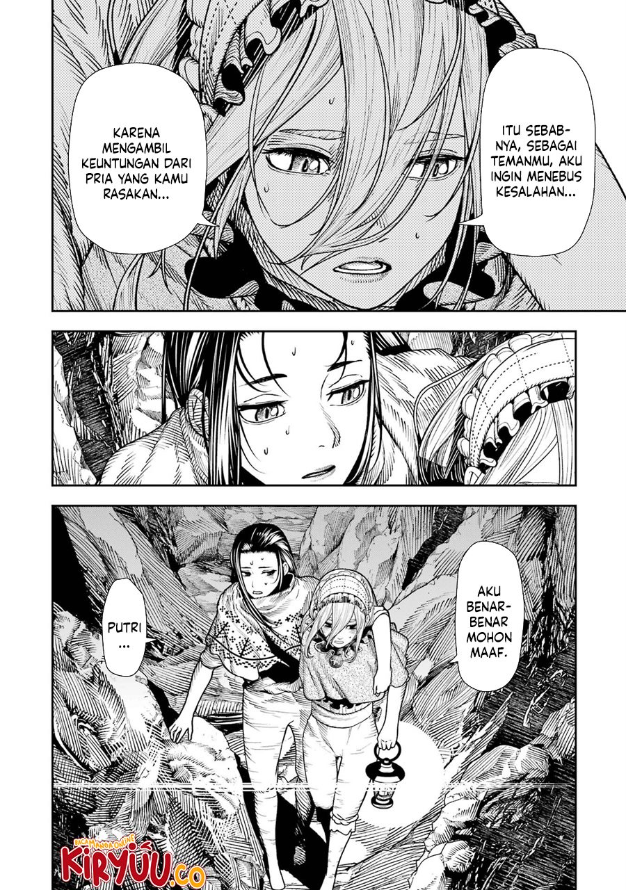 Halaman 14 dari Blood-crawling Princess of a ruined Country Chapter 7