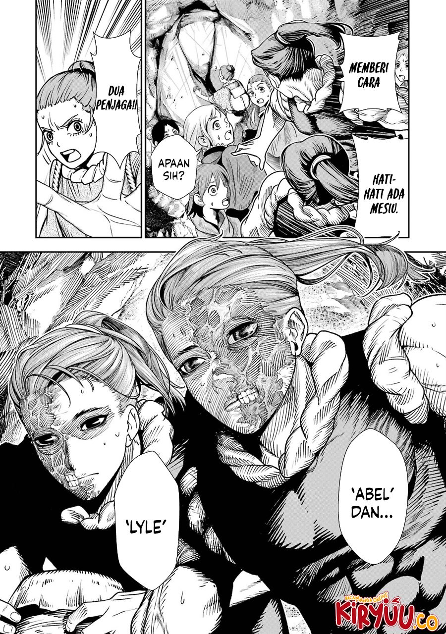 Halaman 19 dari Blood-crawling Princess of a ruined Country Chapter 7