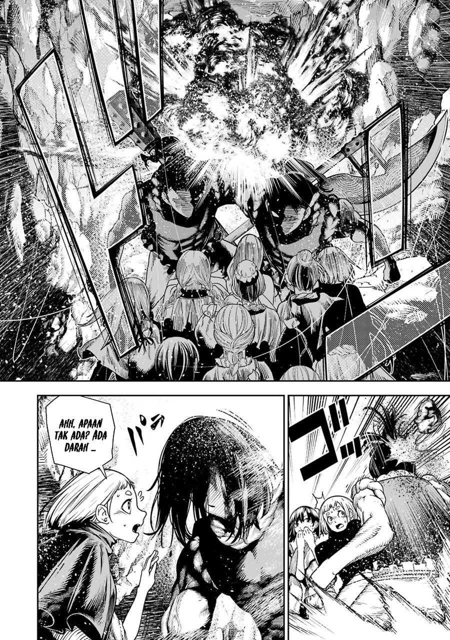 Halaman 24 dari Blood-crawling Princess of a ruined Country Chapter 7