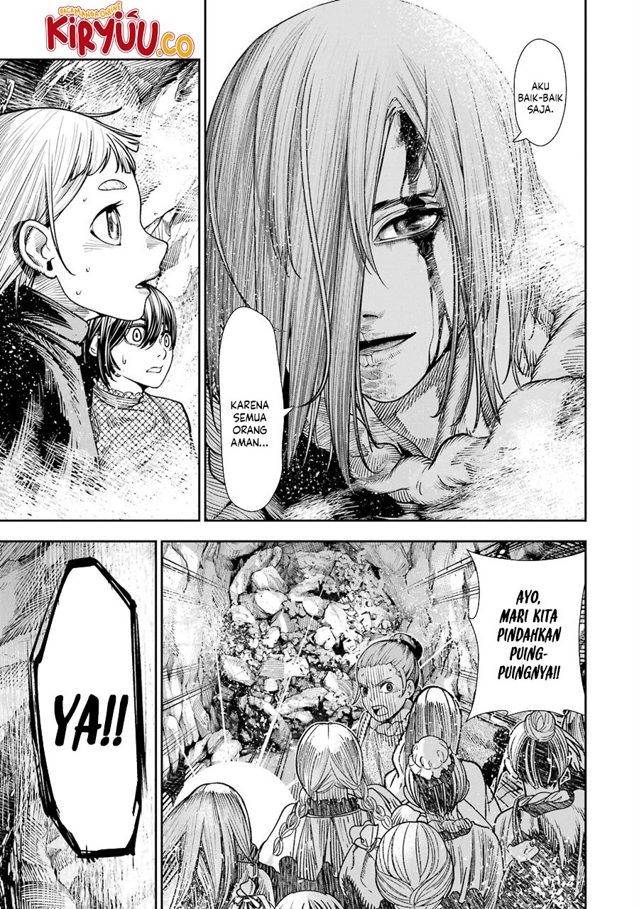 Halaman 25 dari Blood-crawling Princess of a ruined Country Chapter 7
